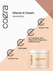 Coera side label closeup highlighting ingredient list and transparency benefit