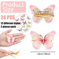 Cohortstar clips worn in styled hair showing playful Y2K sparkle for everyday looks