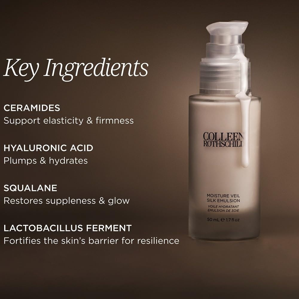 COLLEEN ROTHSCHILD ingredient graphic with ceramides and hyaluronic benefits