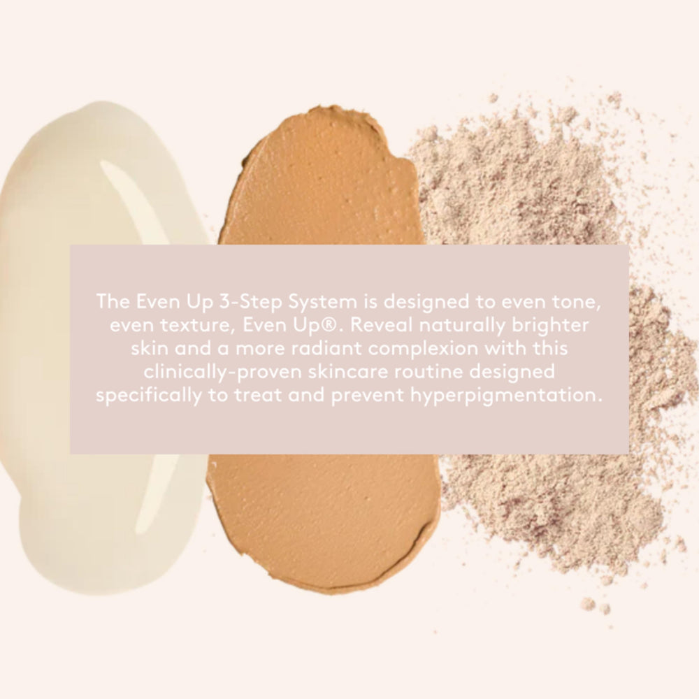Colorescience Even Up splashed with water illustrating 40-minute water resistance