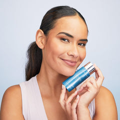 Colorescience application on hand demonstrating easy blendability