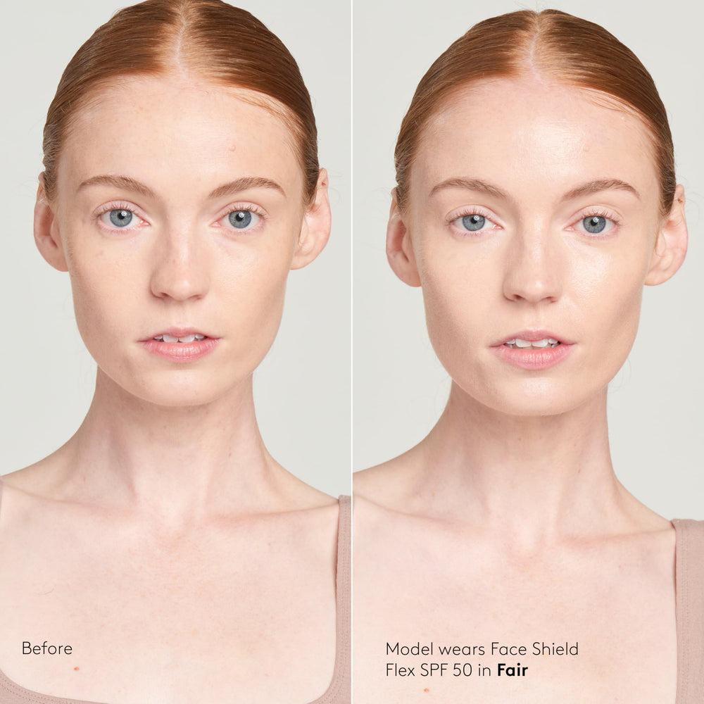 Colorescience applied on hand to show blendability and buildable coverage benefit