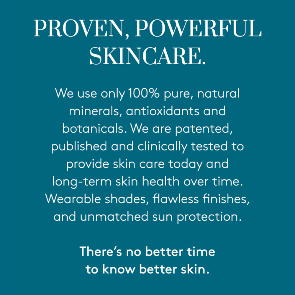 Colorescience ingredients label closeup showing peptides and hyaluronic acid