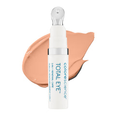Colorescience Total Eye front packaging showing shade Medium and SPF benefit