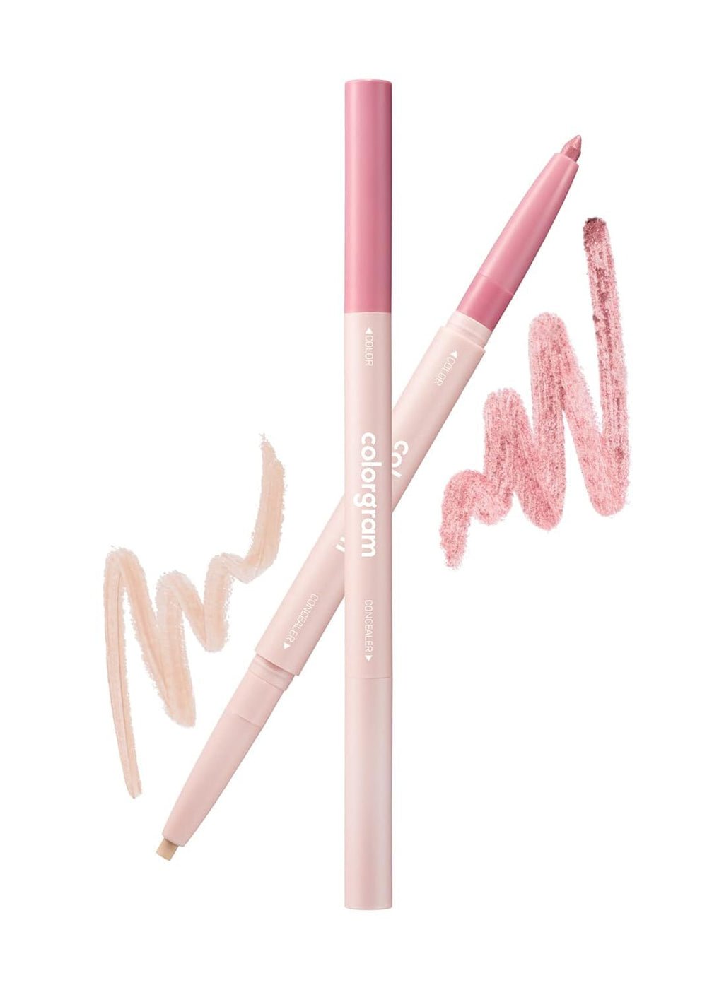 COLORGRAM front view of 05 Berry stick showing compact shimmer tip and color