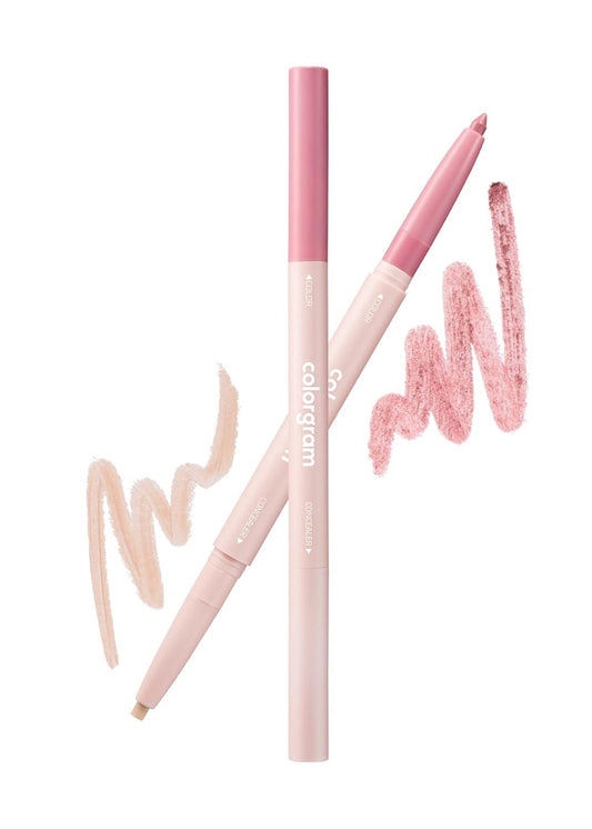 COLORGRAM front view of 05 Berry stick showing compact shimmer tip and color