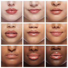 COLORGRAM lips wearing Joyful Tomato highlighting vivid, long‑lasting color