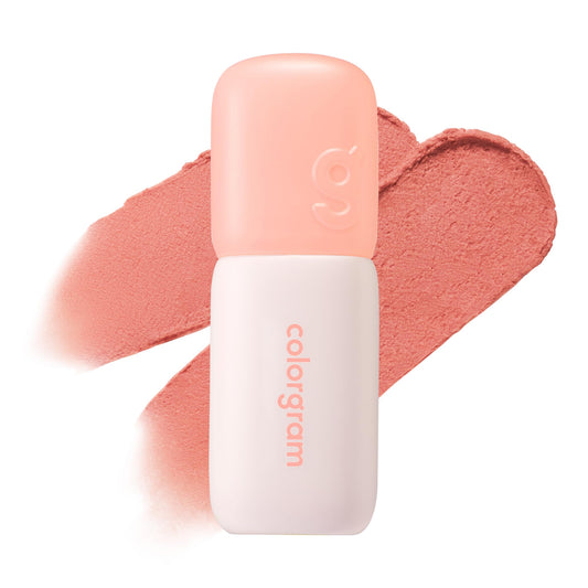 COLORGRAM front tube showing compact matte packaging and easy dispensing