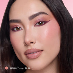 ColourPop Blush Stix twist-up open detail showing easy, mess-free application benefit