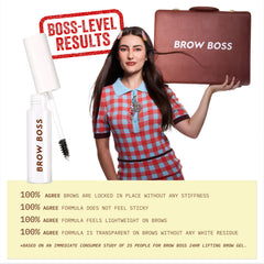 ColourPop Brow Boss ingredients closeup with panthenol and rosemary to condition brows