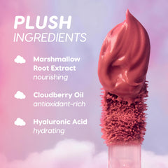 Colourpop ingredient label closeup highlighting hydrating actives