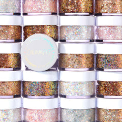 ColourPop gel applied to collarbone in lifestyle shot for festival-ready shimmer