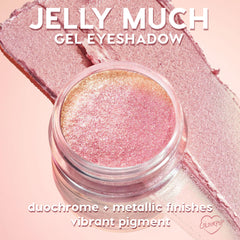 ColourPop Hallucinogenius jar inside a makeup bag illustrating travel-friendly convenience