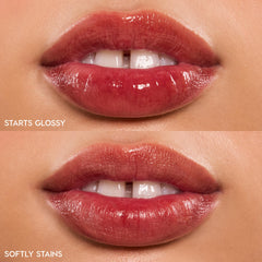 ColourPop HydraPop texture swatch on hand showing glossy gel-cream and smooth finish