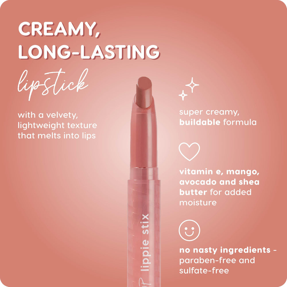ColourPop size comparison beside everyday items showing travel-friendly 0.4 oz