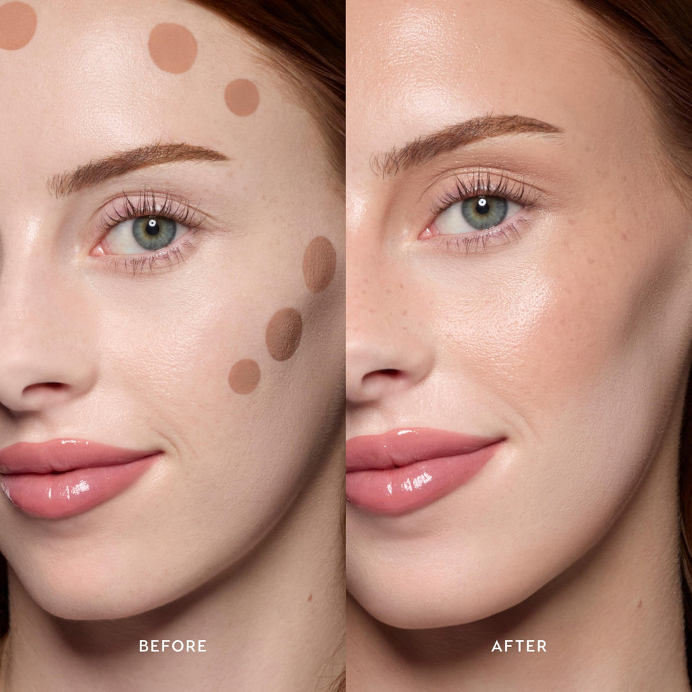 ColourPop close-up of liquid texture West Beach showing smooth emollient formula for blendable finish