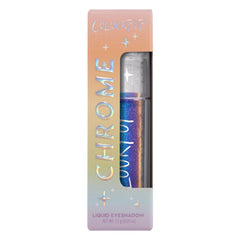 ColourPop Morpho on model in evening setting showcasing dramatic color-shifting sparkle