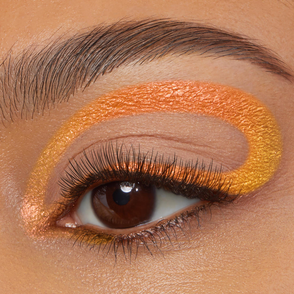 ColourPop Movie Star swatch showing creamy texture and intense pigmentation benefit