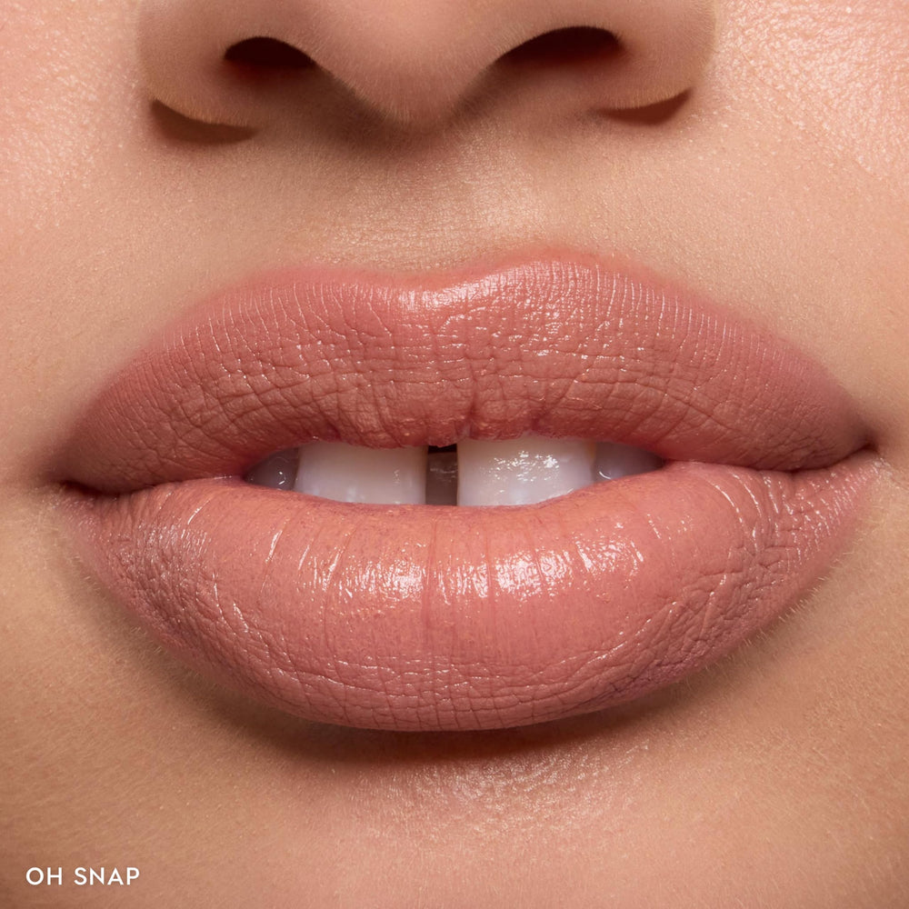 ColourPop Oh Snap and Good N Plenty swatches on arm showing true-to-color payoff and blendability