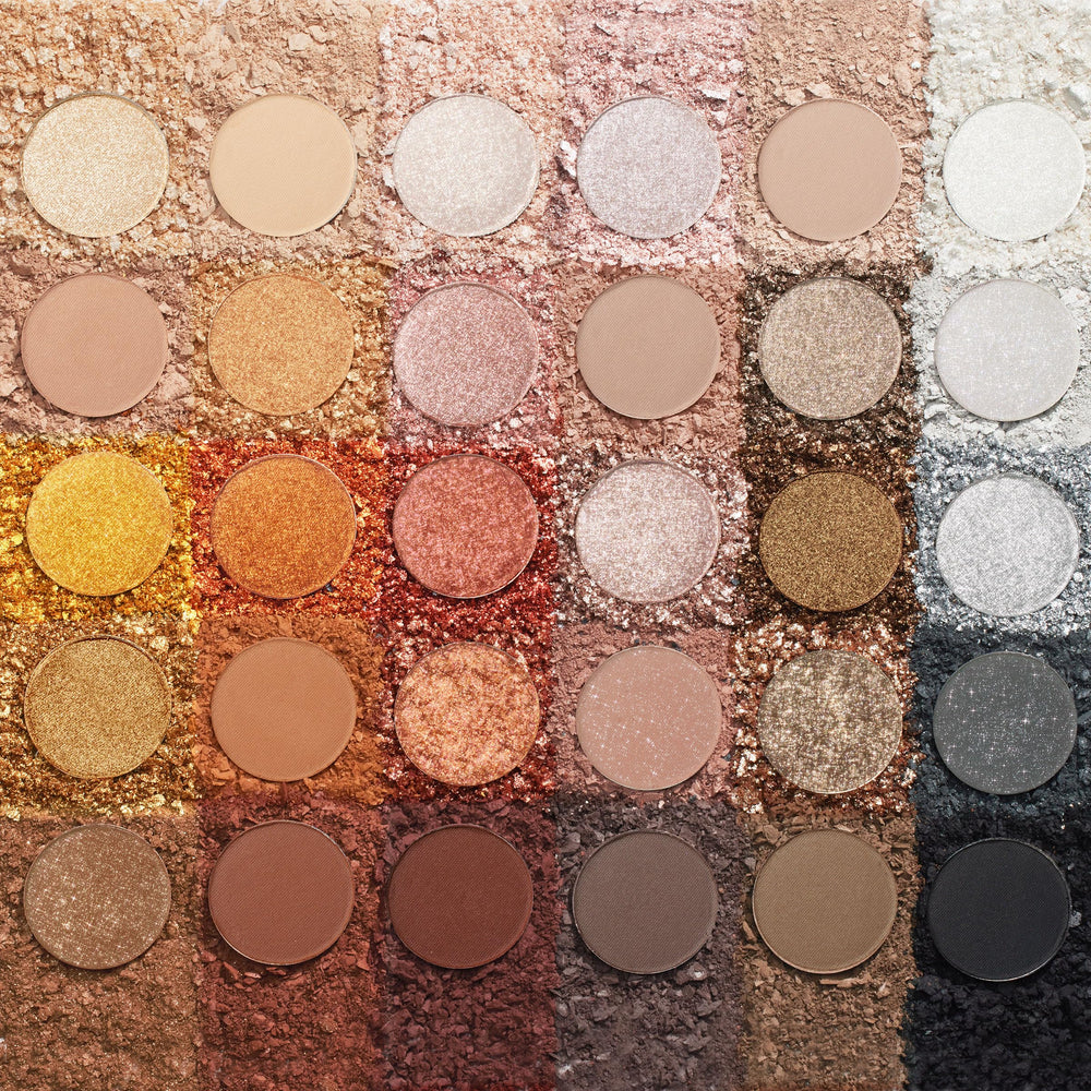 ColourPop pan close-up highlighting powder texture and smooth, blendable formula for even application