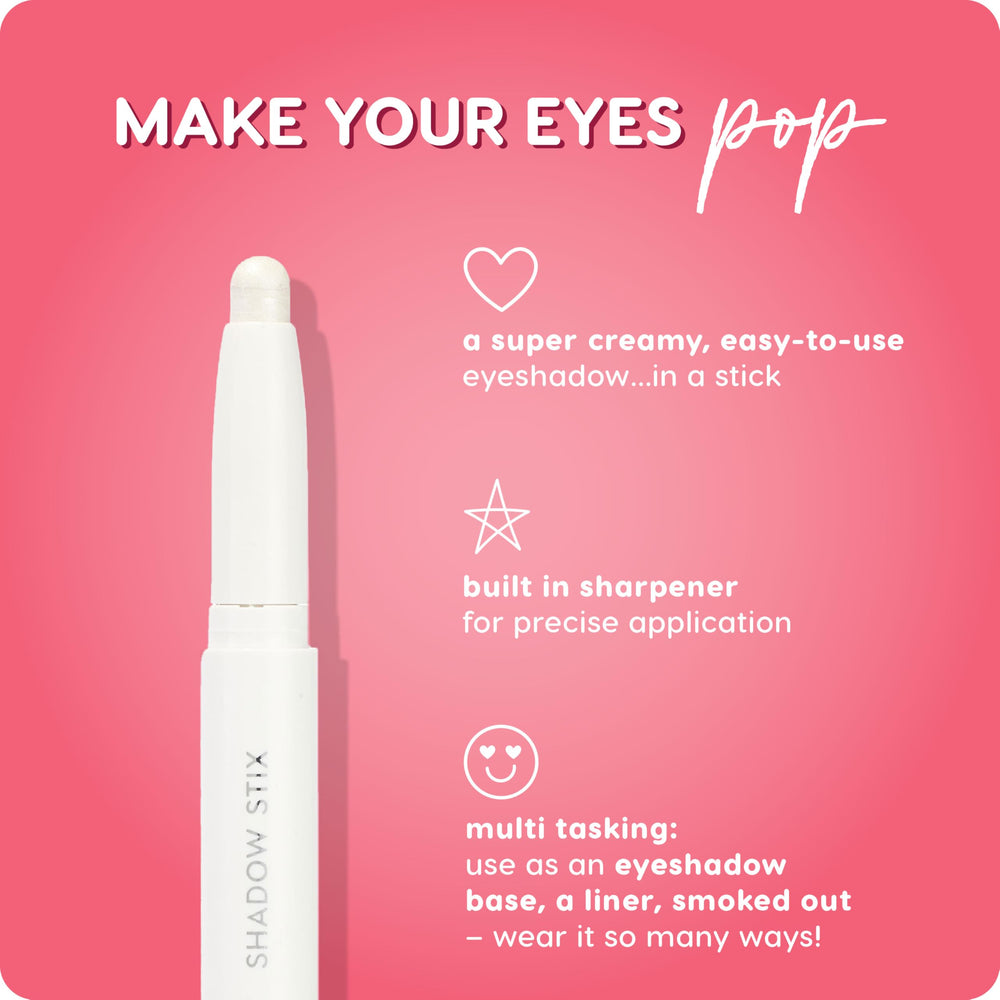 ColourPop Shadow Stix Cold Girl built-in sharpener detail for maintaining a fine edge