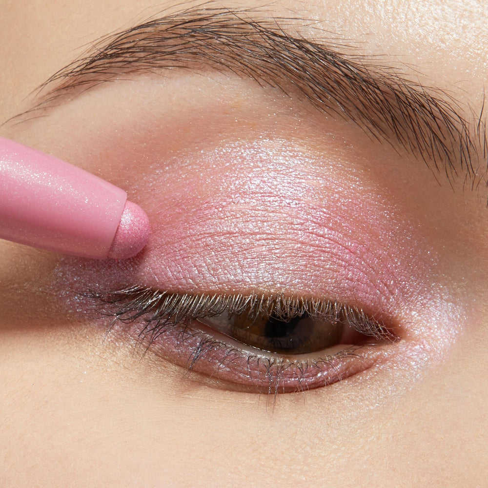 Close-up of ColourPop Shadow Stix built-in sharpener highlighting precise tip control
