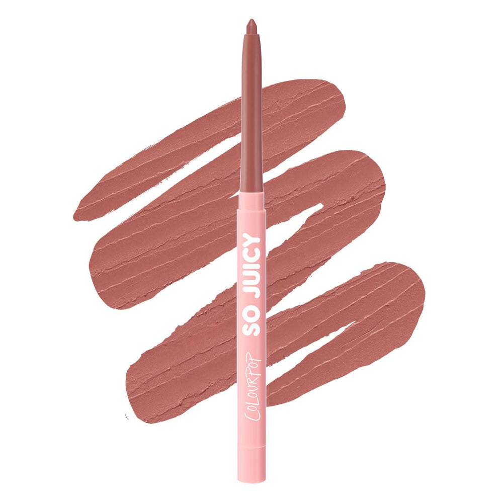ColourPop So Juicy Westwood front view showing sleek retractable liner and shade