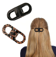 Comott front view of clip pair showing secure hold and stylish design
