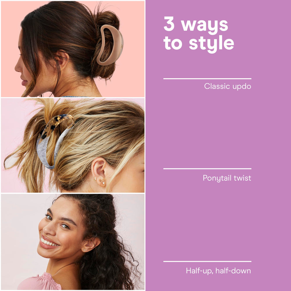 Conair Luxe scale on hand showing large size and easy handling