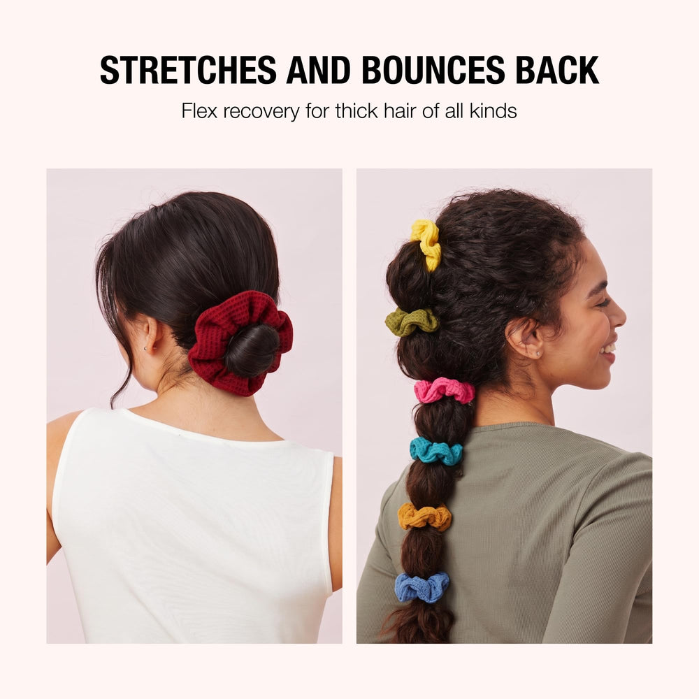 Conair Scünci assorted colors spread to show styling variety and options