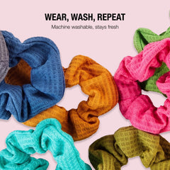 Conair Scünci washable fabric detail showing durability after laundering