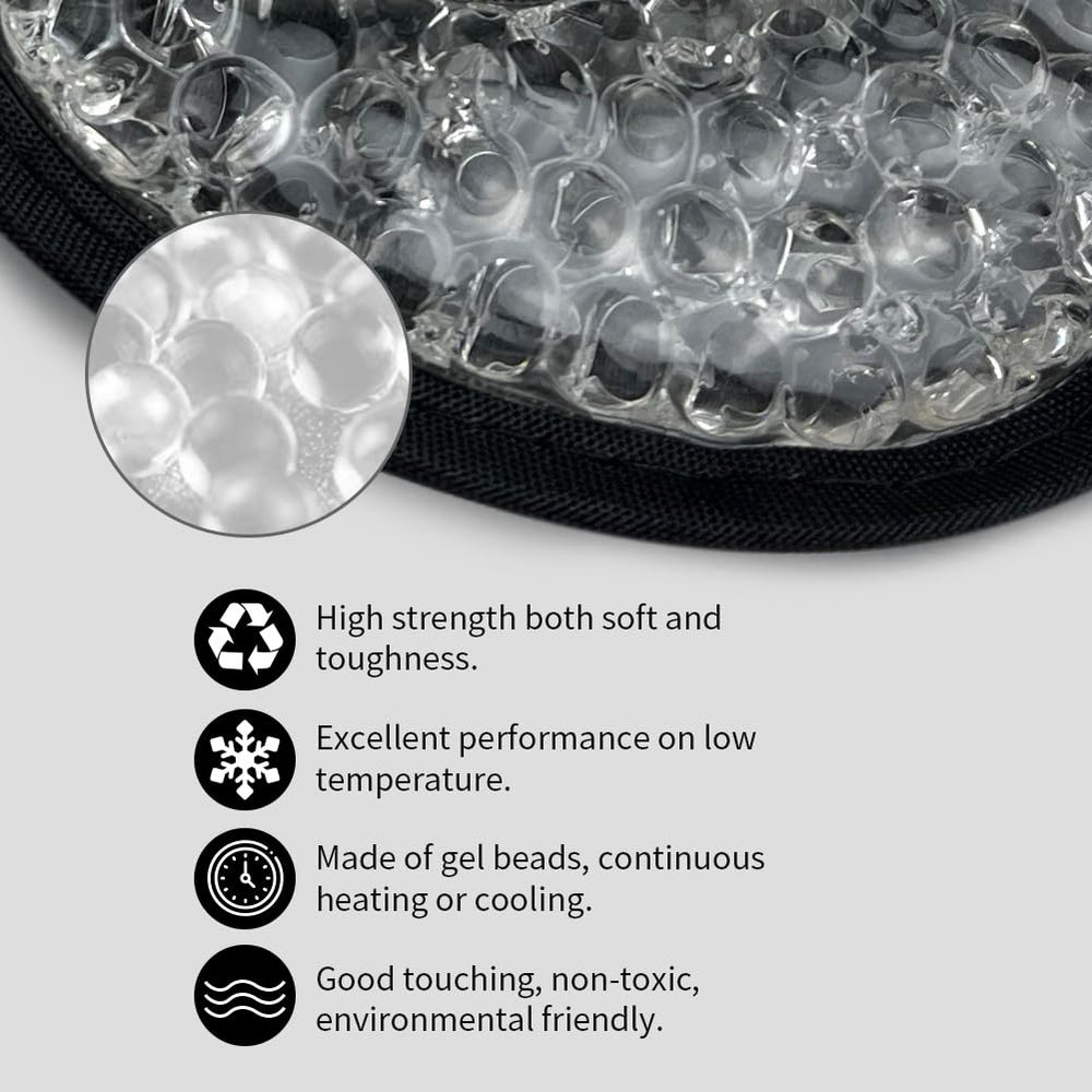 CONBELLA frozen mask in freezer illustrating ready-to-use cold therapy
