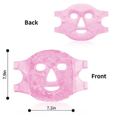 CONBELLA on model with eyes closed demonstrating soothing, hands-free relief