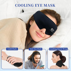CONBELLA worn in bed demonstrating comfortable cooling sleep aid