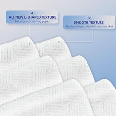 Conbonnie towel removing makeup demonstrating gentle, effective cleansing