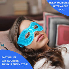 CONSGIJI mask in refrigerator showing quick chilling for convenient use