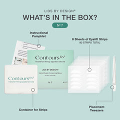 Contours Rx lifestyle image wearing strips outdoors for natural, confident look