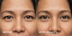 Contours Rx strip under eye makeup blending invisibly and smoothly