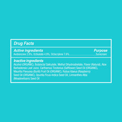 COOLA antioxidant plant ingredients laid out to show nourishing benefits