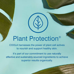 COOLA spray in hand being applied for fast coverage and easy reapplication