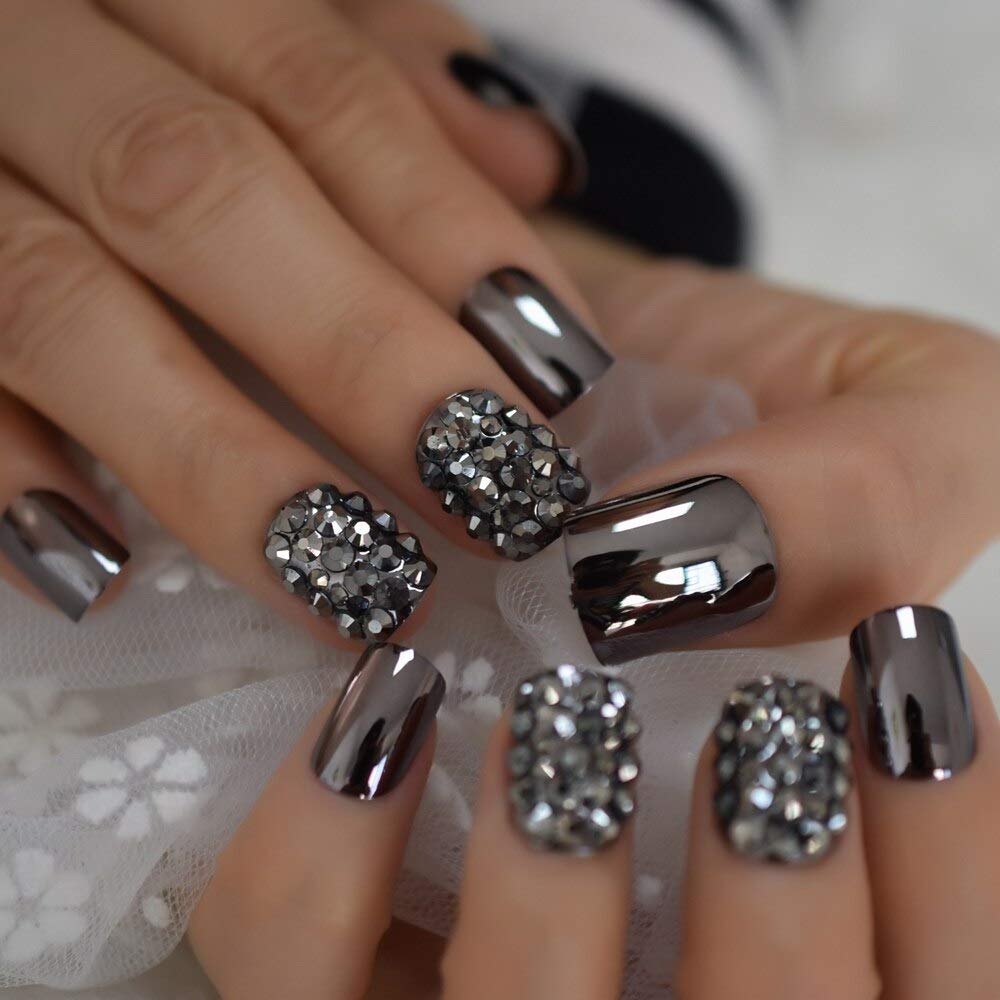 Coolnail application using adhesive tab demonstrating easy stick-on wear benefit: quick setup