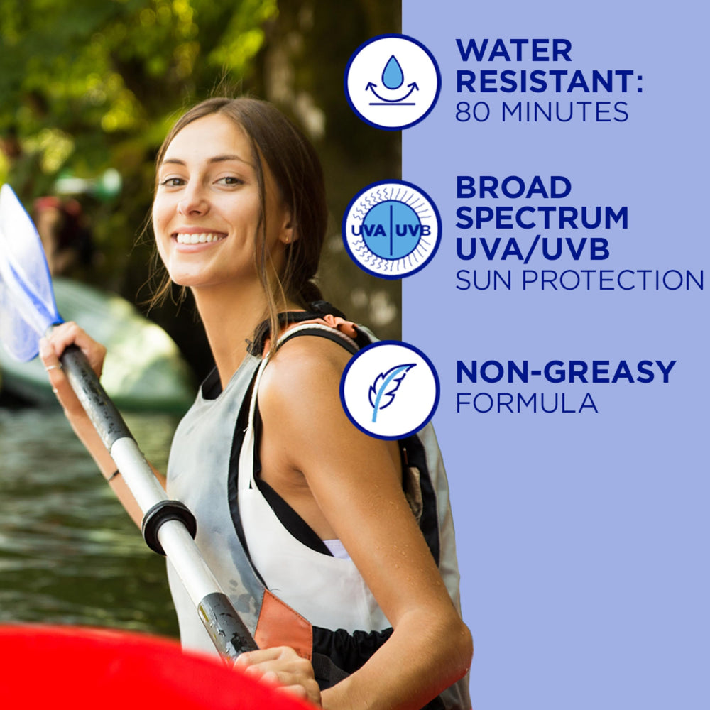 Coppertone lifestyle photo outdoors showing everyday sun defense