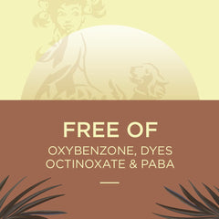 Coppertone Vitamin E ingredient visual emphasizing moisturizing benefit and skin softness
