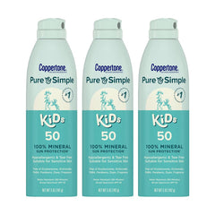 Coppertone front packaging showing SPF 50 and kid-friendly benefits