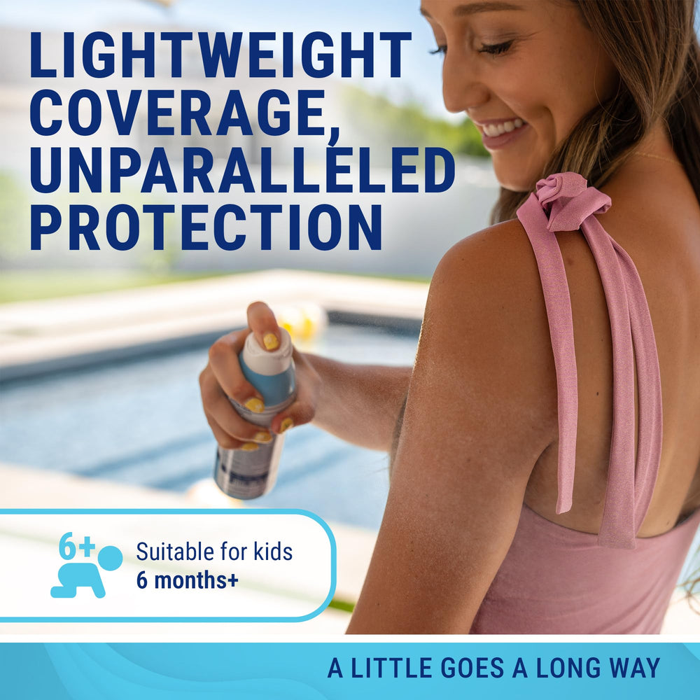 Coral Isles bottle in hand showing 6 fl oz size for portability benefit