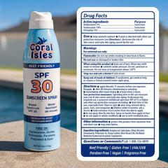 Family at the beach using Coral Isles sunscreen for protected play
