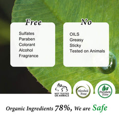 Cos De BAHA ingredient label highlighting niacinamide and zinc benefits