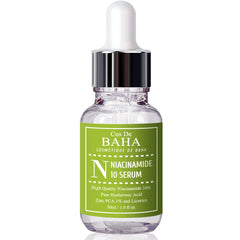 Cos De BAHA on a bathroom shelf styled for everyday skincare routine inspiration