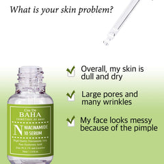 Cos De BAHA pipette dispensing serum demonstrating precise application