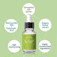 Cos De BAHA close-up of serum drop texture highlighting lightweight feel